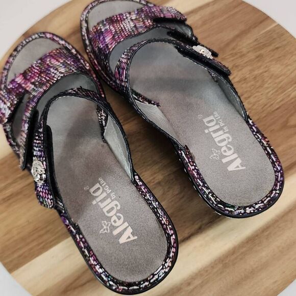 Alegria Loti Funtastic Wedge Sandals LOT-299 Women's Size 7 US / 37 EU - Picture 9 of 10